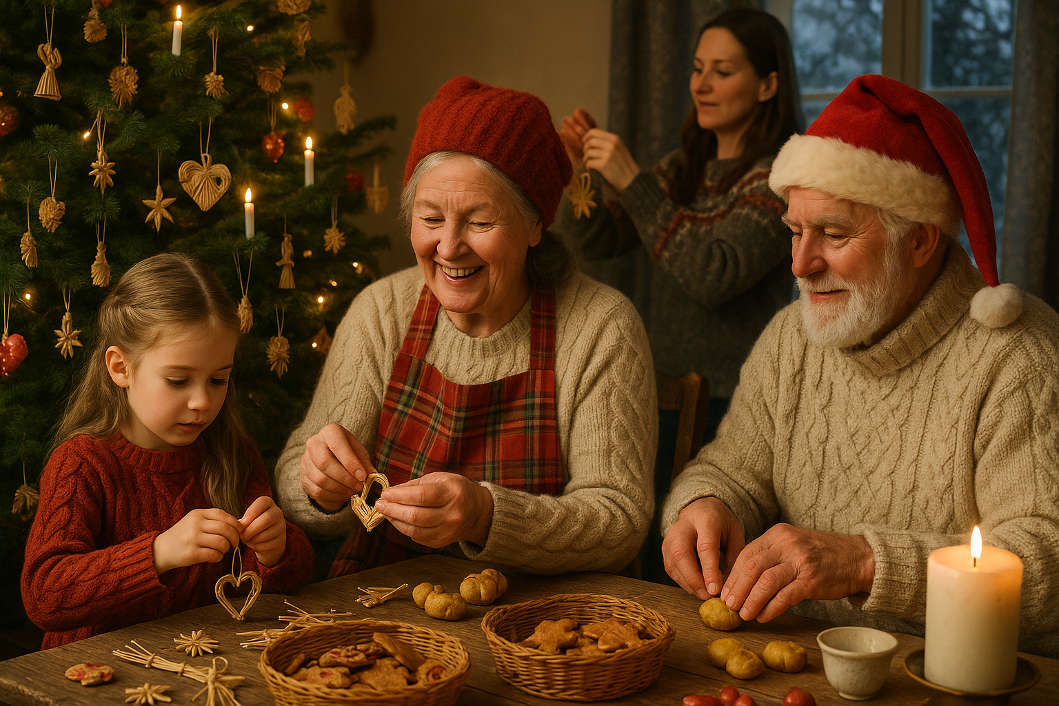 juletradisjoner - Illustration